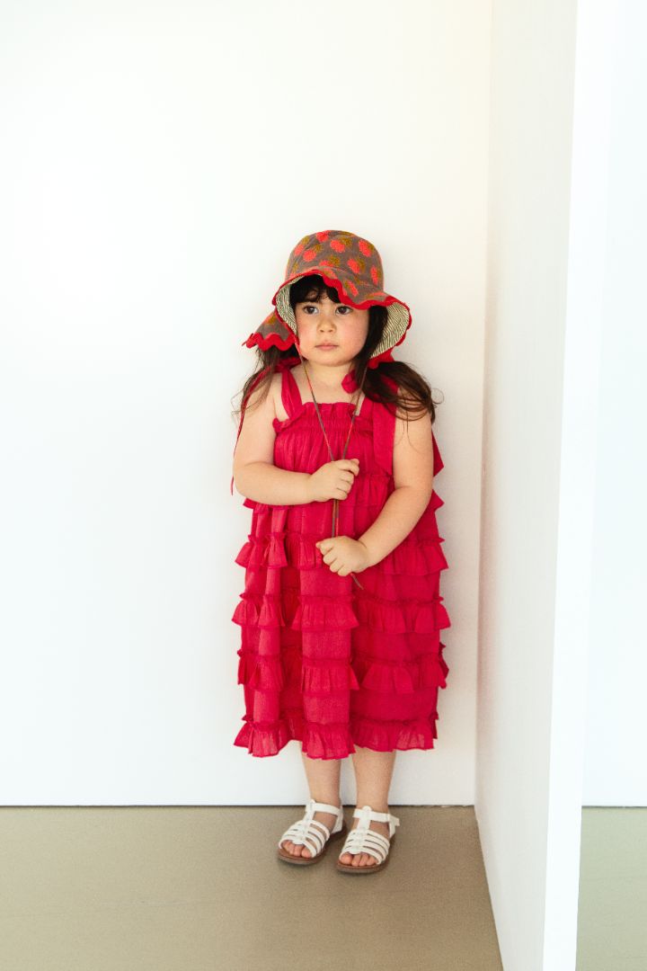 Nia Dress : RED : Infant : Toddler : Tween
