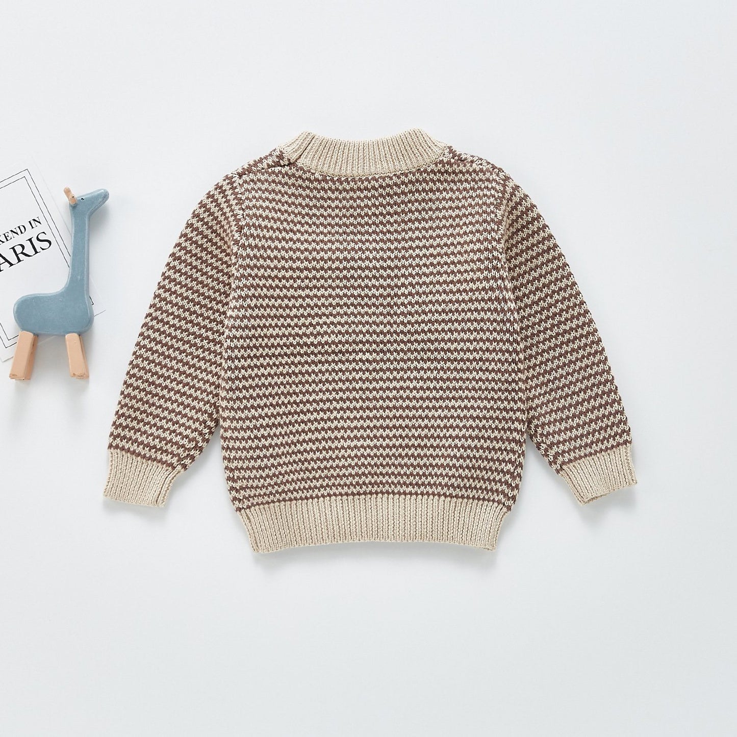 Abstract Infant Knitted Sweater - Unisex Dress Yo Baby India