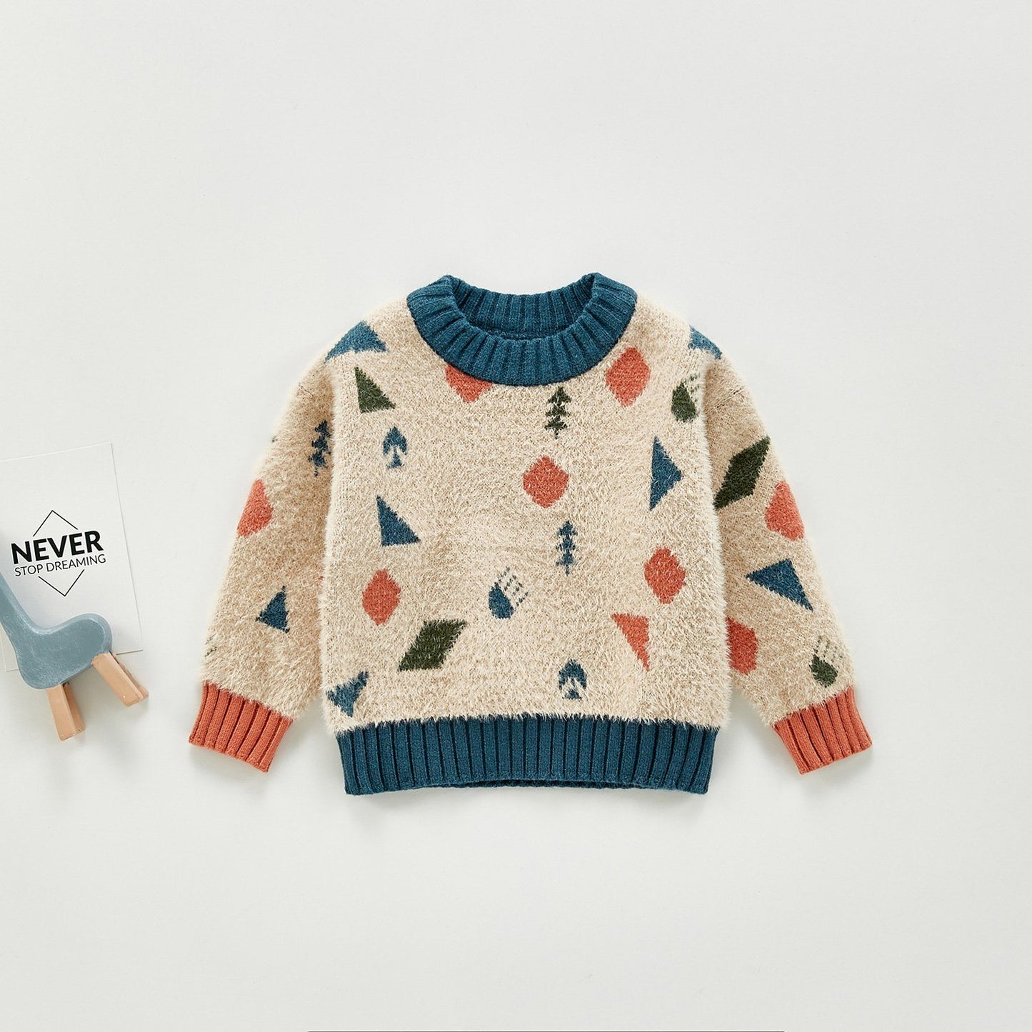 Abstract Infant Ultra-Soft Sweater - Unisex Dress Yo Baby India