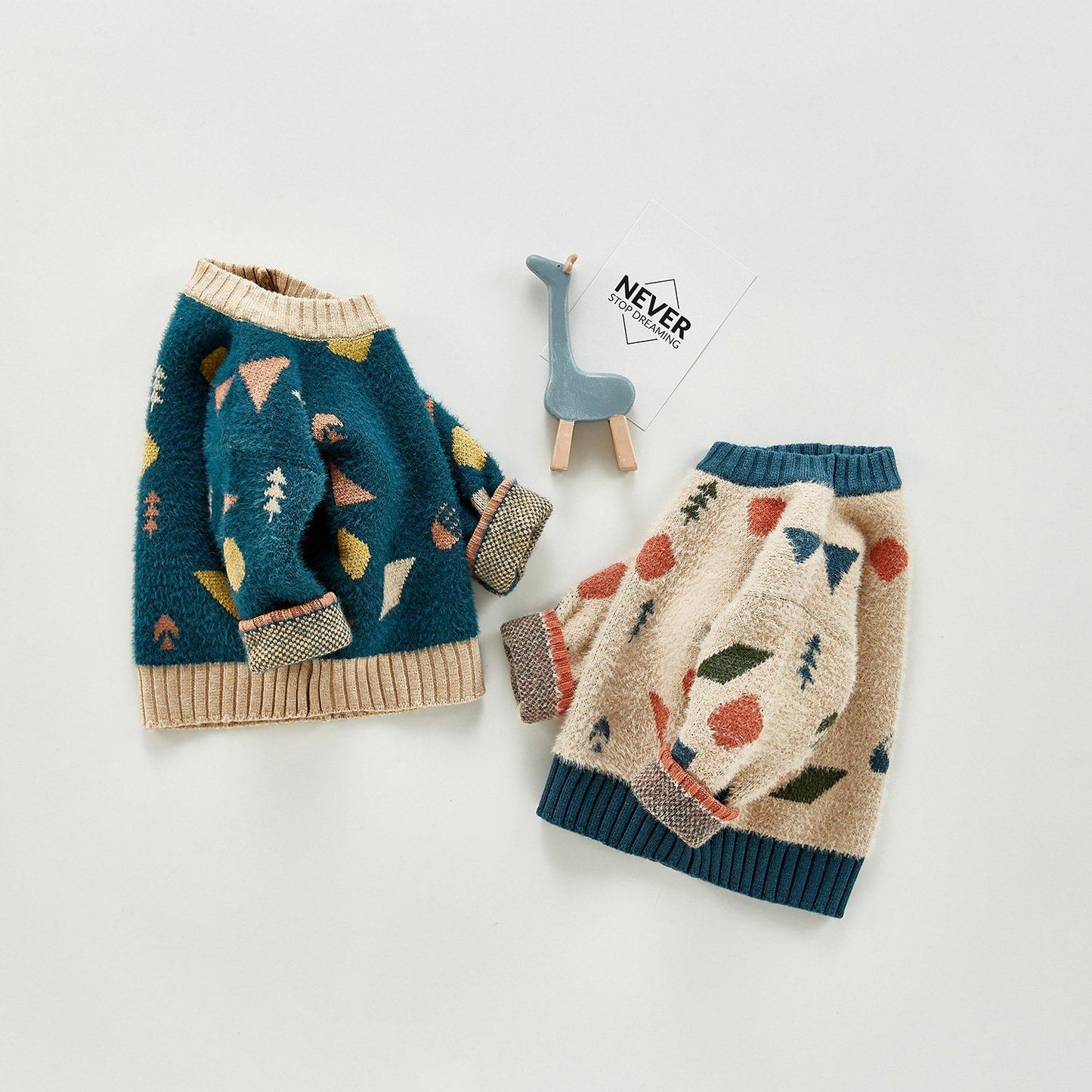 Abstract Infant Ultra-Soft Sweater - Unisex Dress Yo Baby India