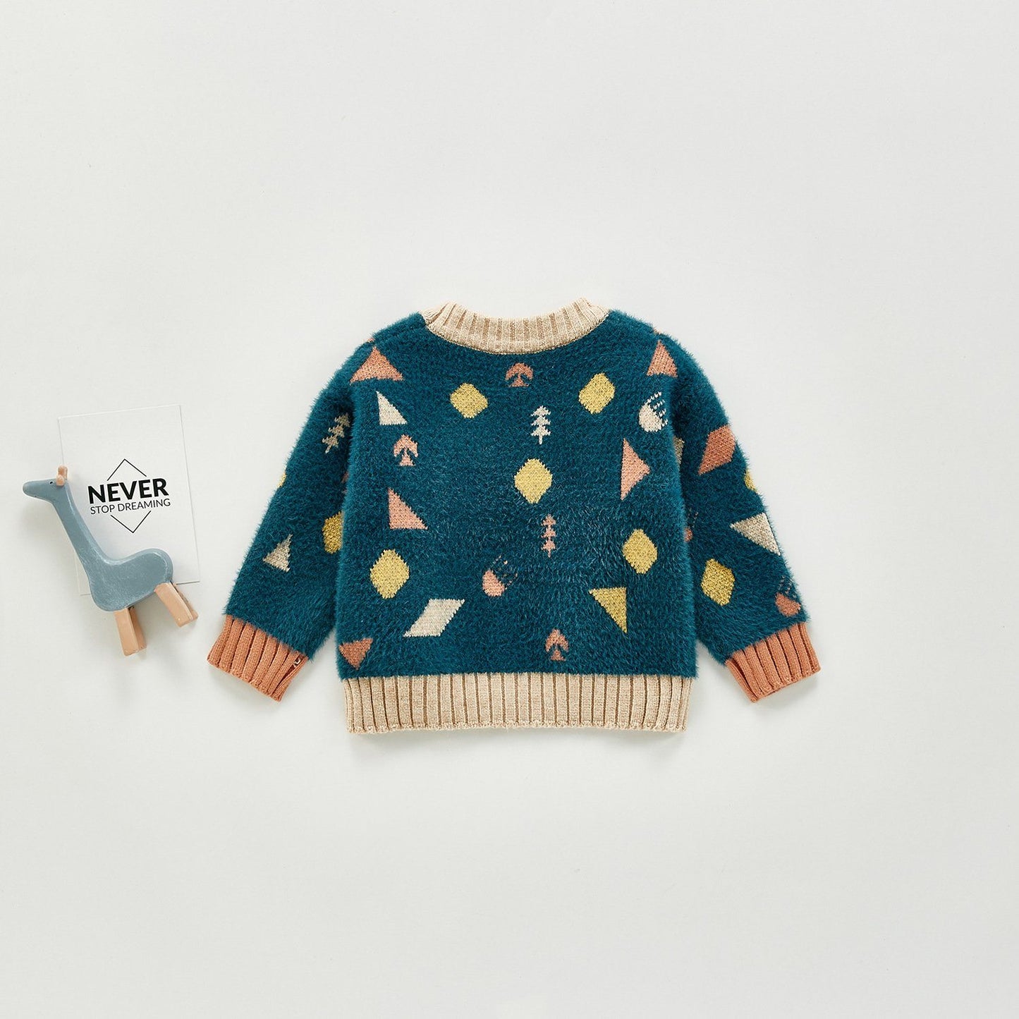 Abstract Infant Ultra-Soft Sweater - Unisex Dress Yo Baby India