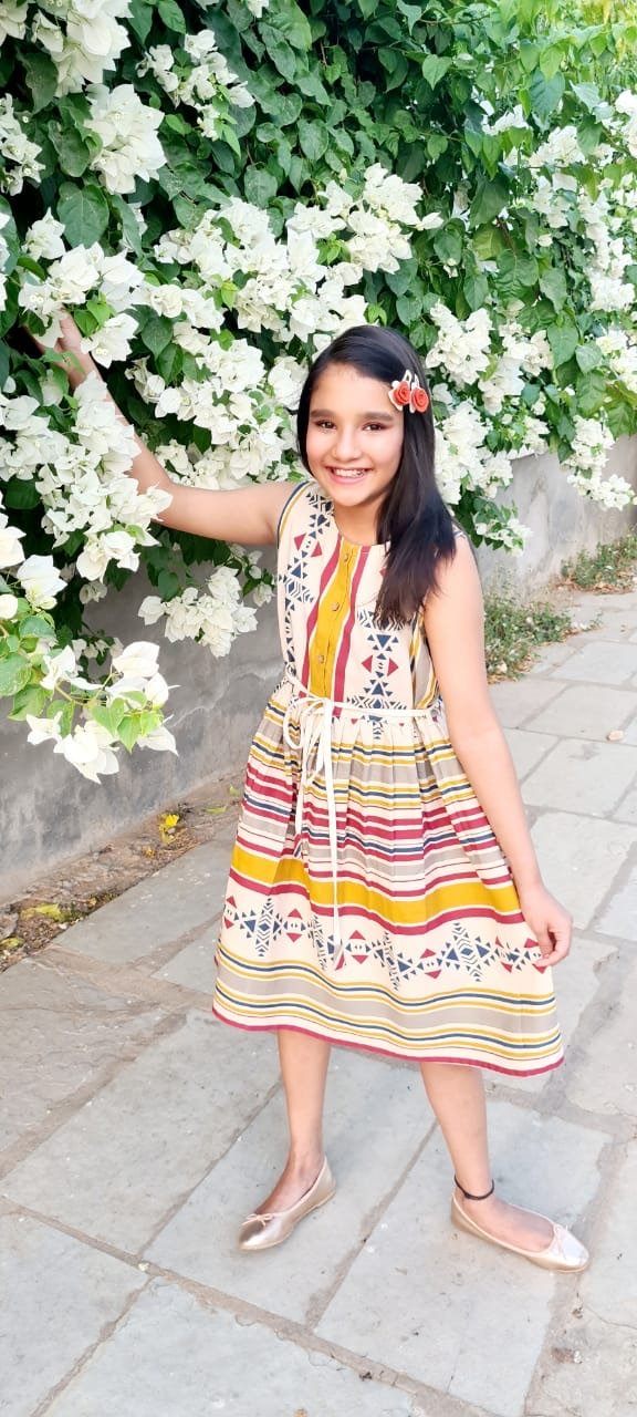 Abstract Print Shift Dress Dress Yo Baby Wholesale