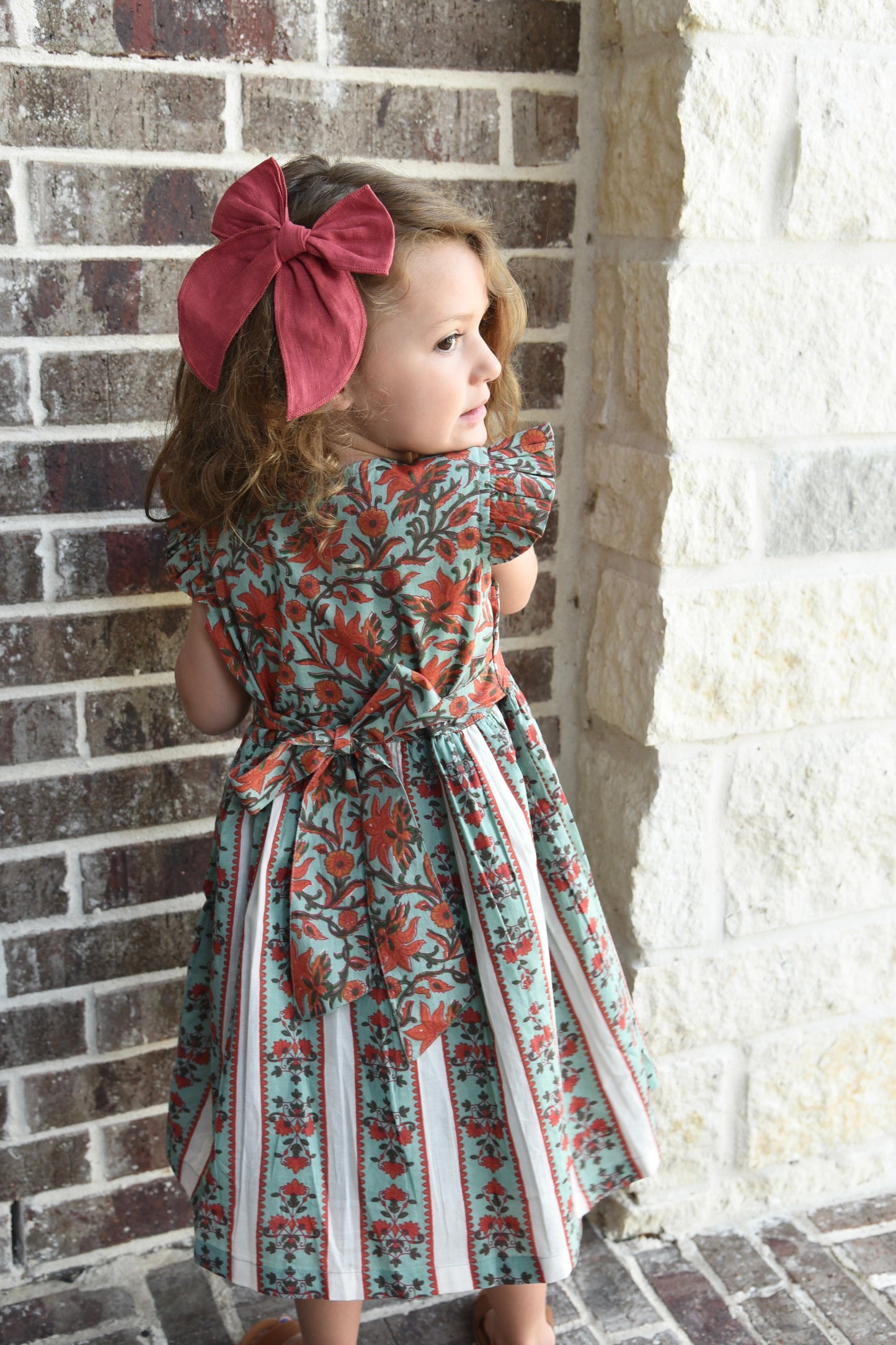 Angel Sleeves Shift Dress With Belt Dress Yo Baby Wholesale