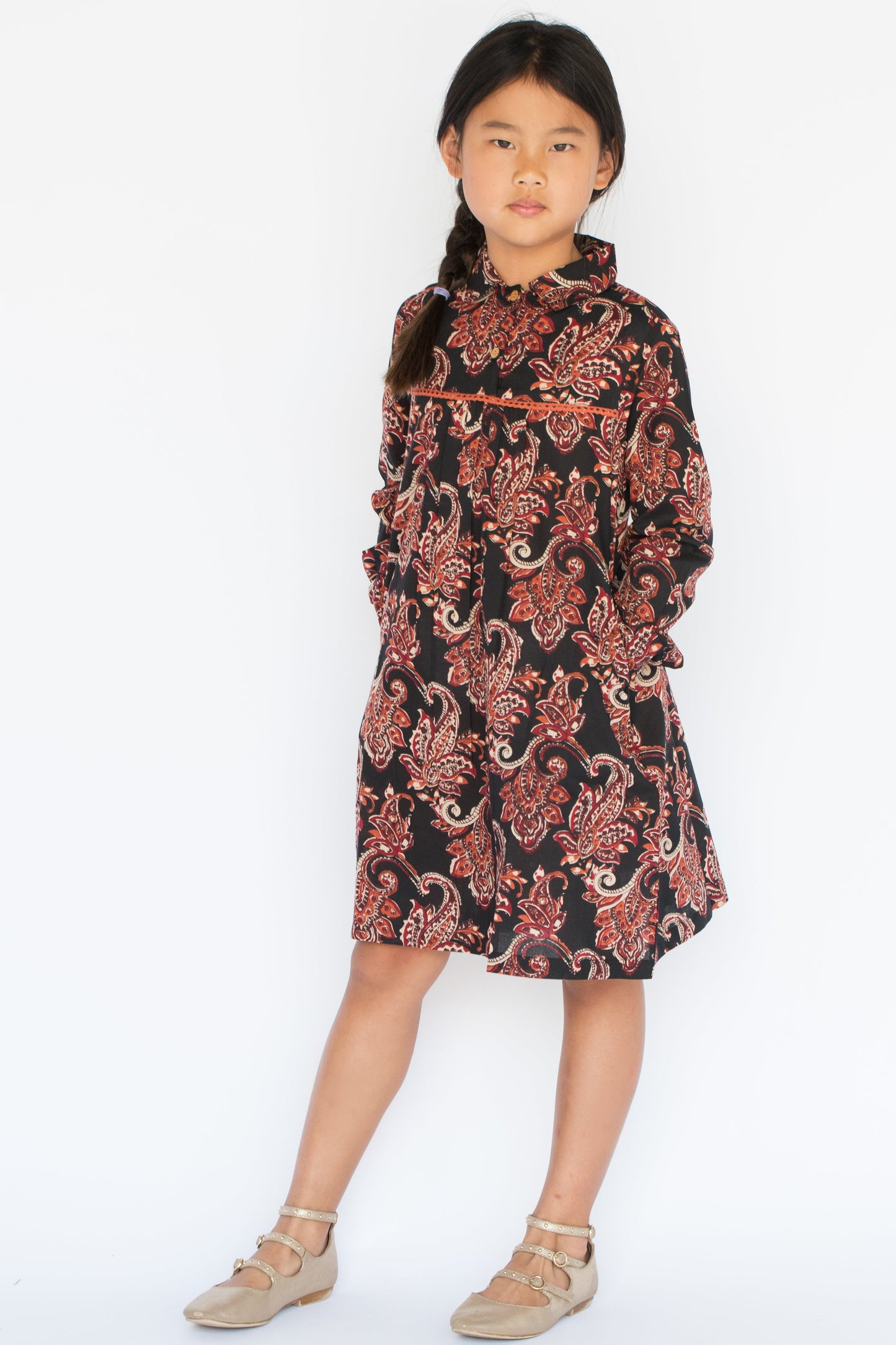 Black Floral Lace Detail Dress Dress Yo Baby Wholesale