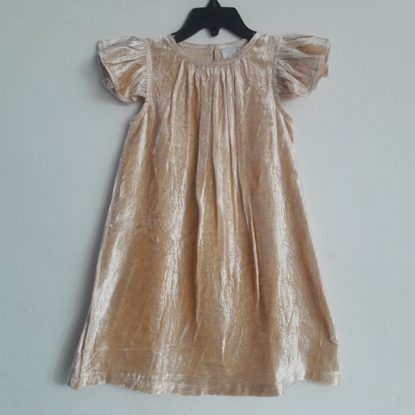 Blush Velvet A-line Dress Dress Yo Baby Wholesale