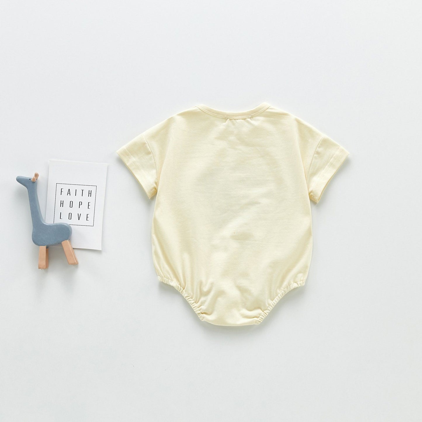 Dog-Print Infant Romper - Unisex romper Yo Baby India