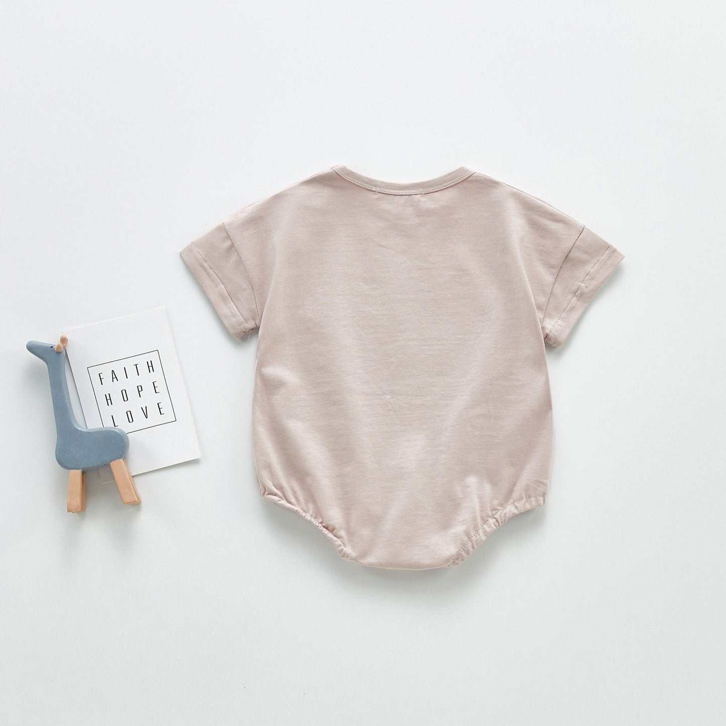 Dog-Print Infant Romper - Unisex romper Yo Baby India