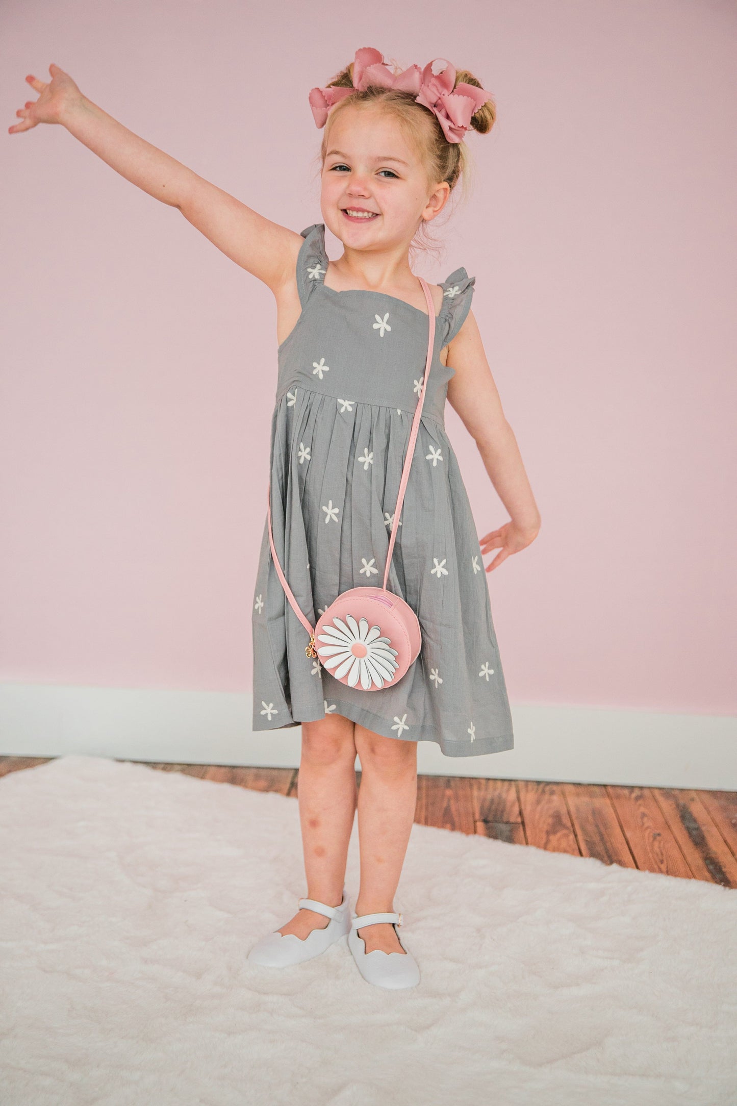 Floral Embroidered Angel Dress Dress Yo Baby India