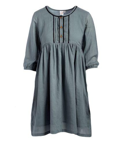 Grey with Black Lace Detail Dress Yo Baby Wholesale