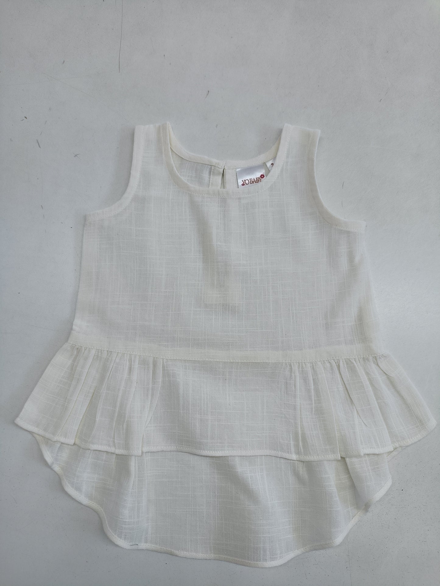 High Low Ivory Top TOP Yo Baby Wholesale