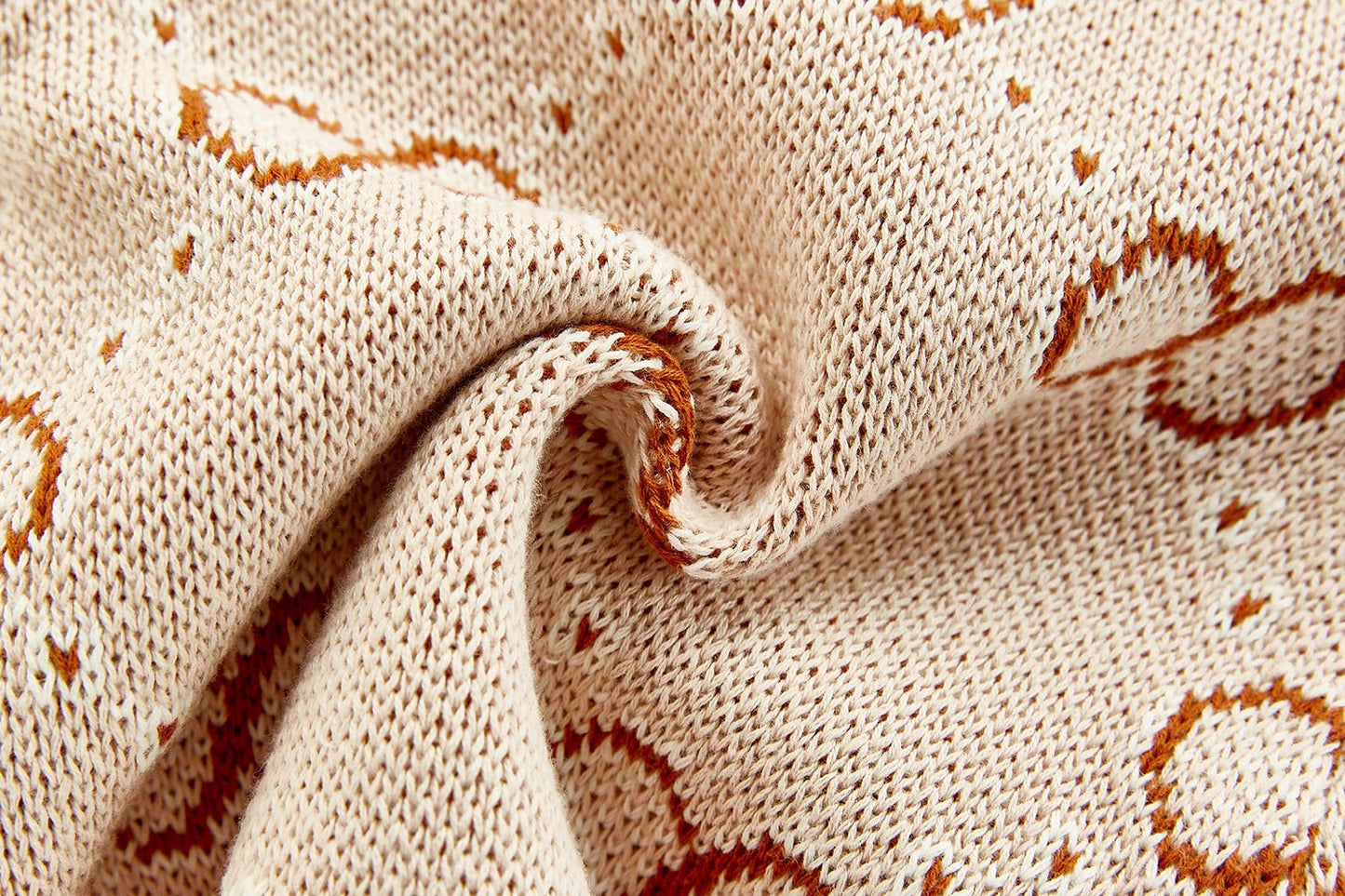 Infinity Print Infant Sweater Romper - Unisex Yo Baby India