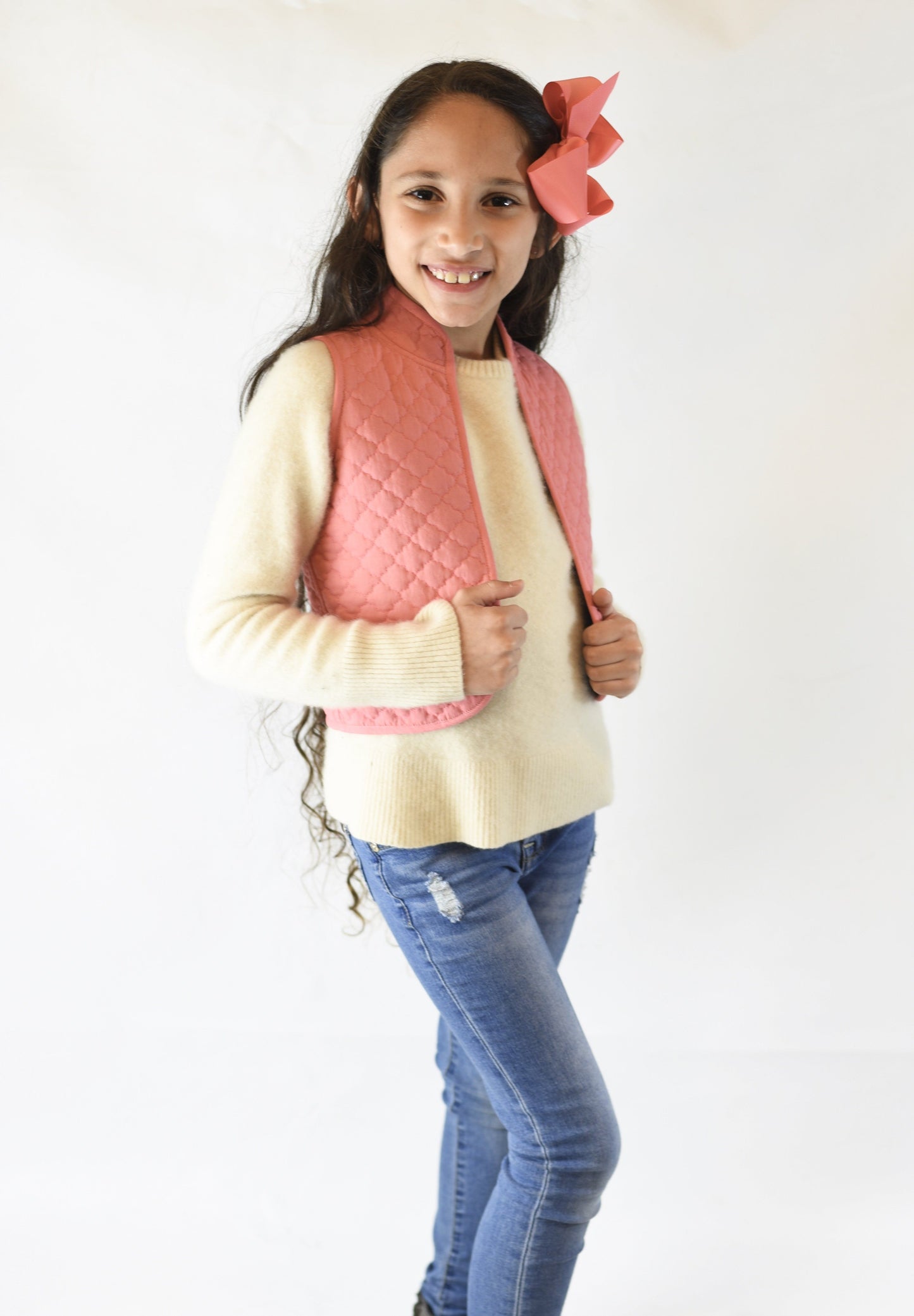 Ink Blue & Pink Reversible Sleeveless Jacket Dress Yo Baby Wholesale