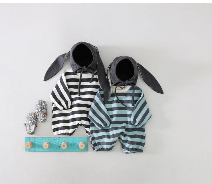 Knit Romper & Bunny Hat Set - Unisex Yo Baby India
