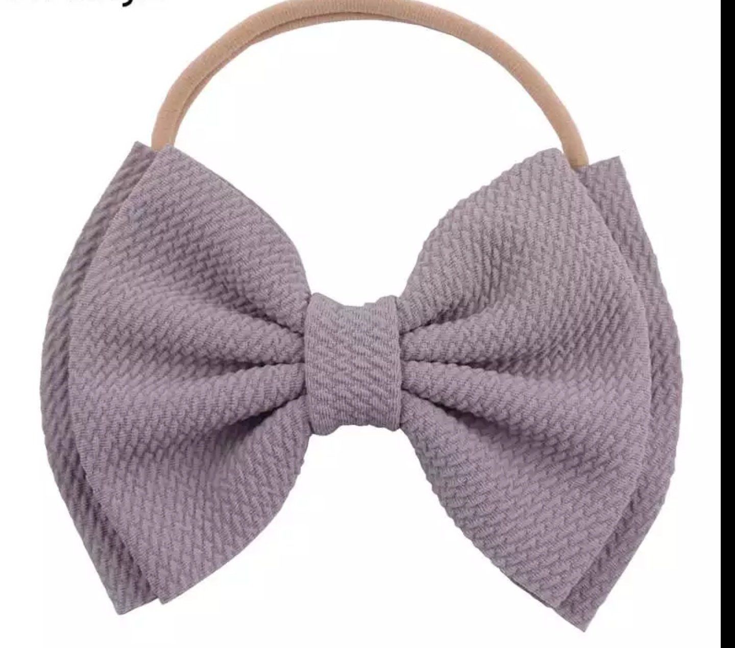 Knit Waffle Bow Hairband Yo Baby India