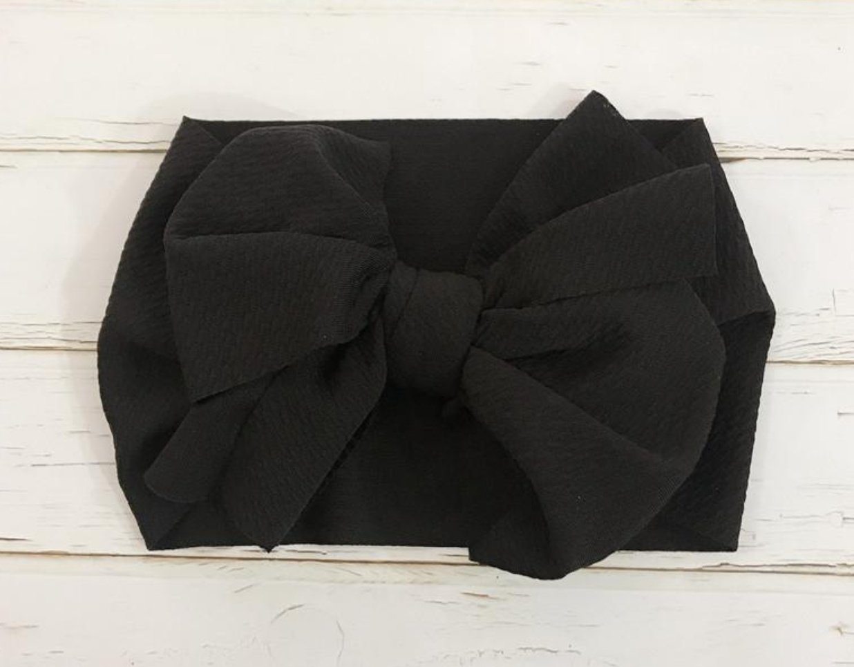 Knit Waffle Bow Hairband Yo Baby India