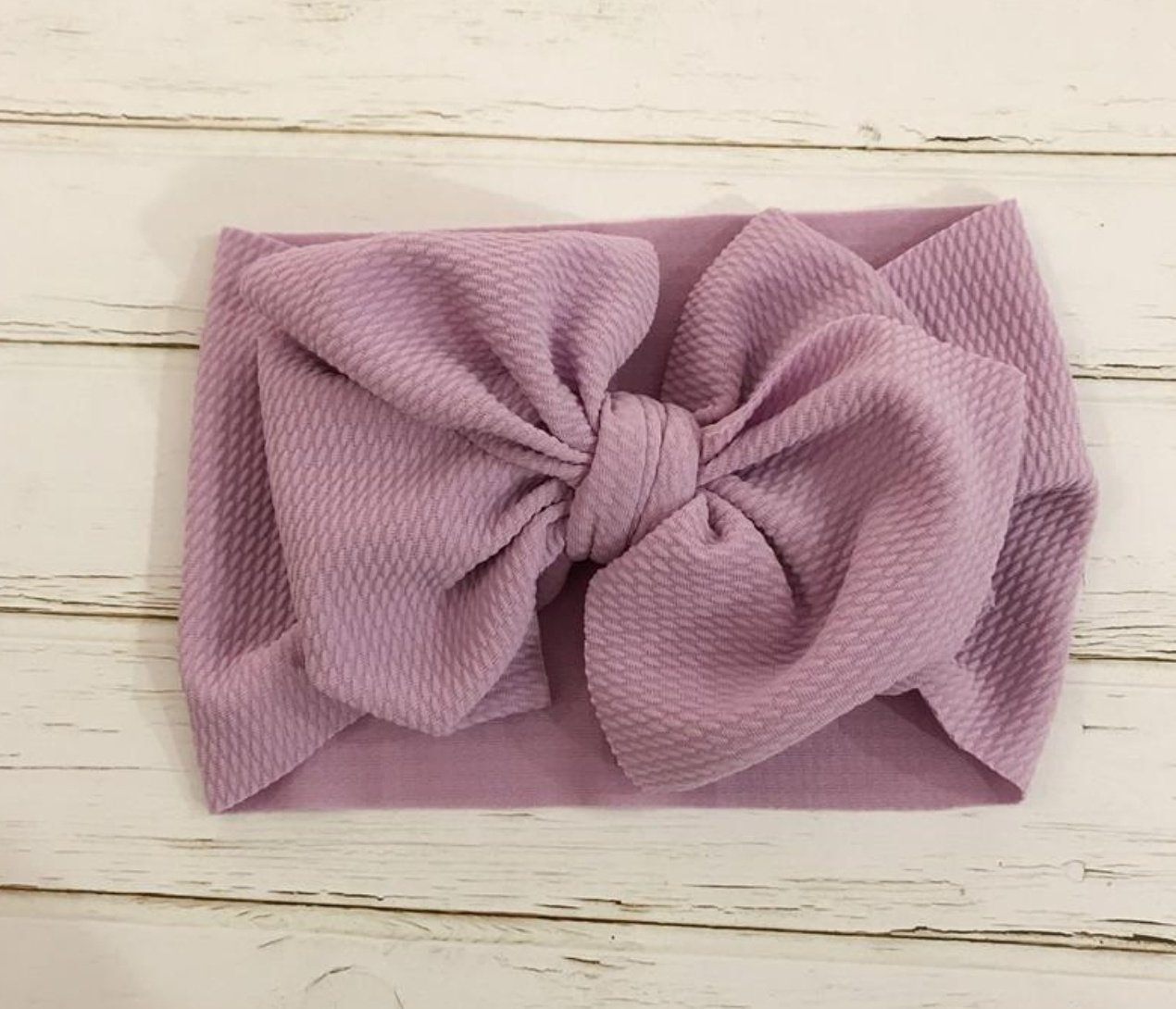 Knit Waffle Bow Hairband Yo Baby India