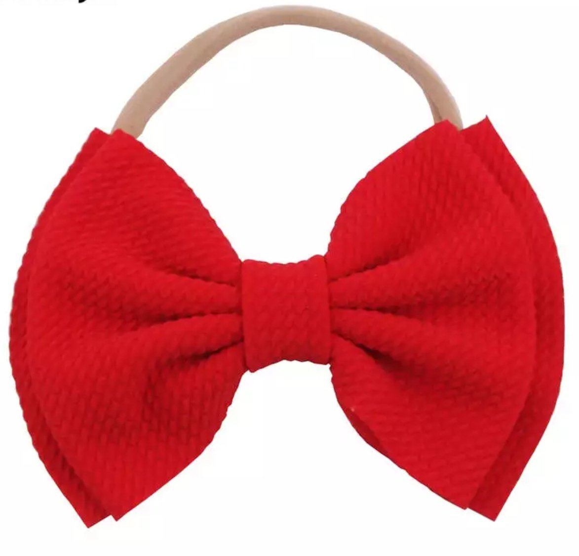 Knit Waffle Bow Hairband Yo Baby India