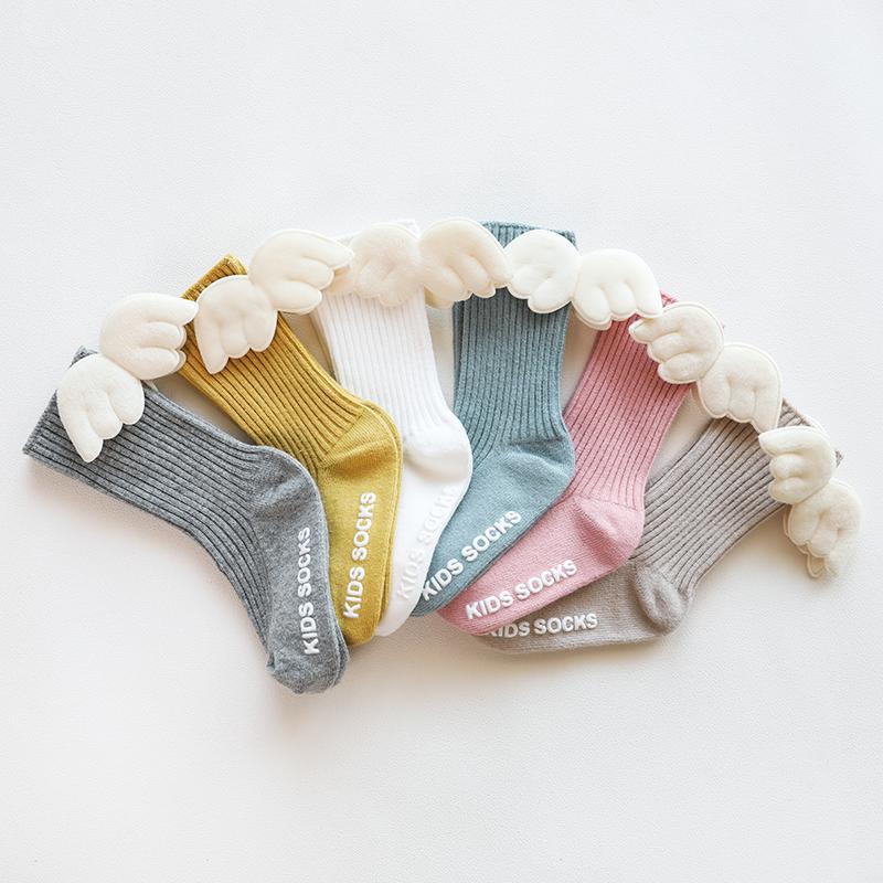 Knitted Angel-Wing Socks - Girls Yo Baby India