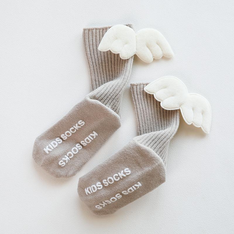 Knitted Angel-Wing Socks - Girls Yo Baby India