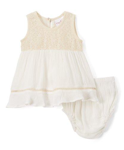 Lace Detail Infant Swan Dress Dress Yo Baby Wholesale