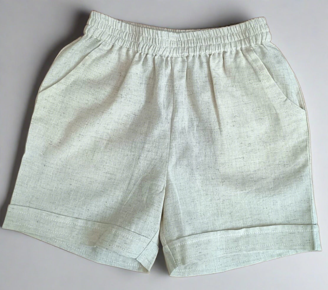 Natural Color Boys Shorts short Yo Baby India
