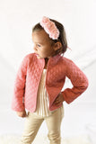 Navy Floral & Pink Reversible Jacket Dress Yo Baby Wholesale 
