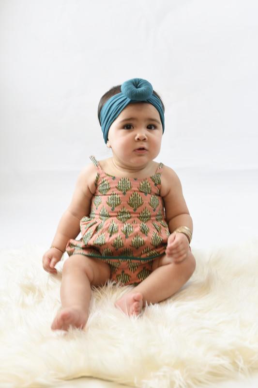 Pink Floral Dress With Lace & Diaper Cover Set Dress Yo Baby Wholesale