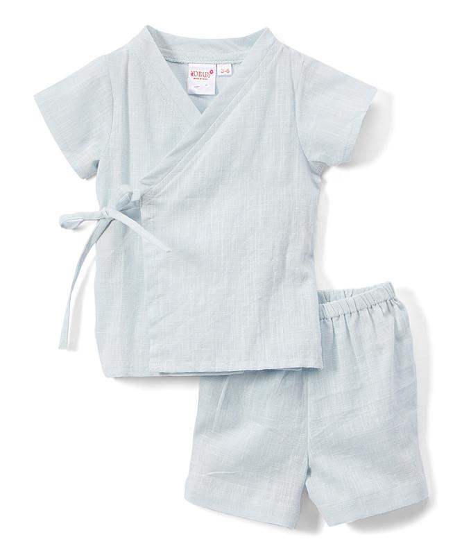 Powder Blue Infant 2 Piece set Boys Yo Baby Wholesale