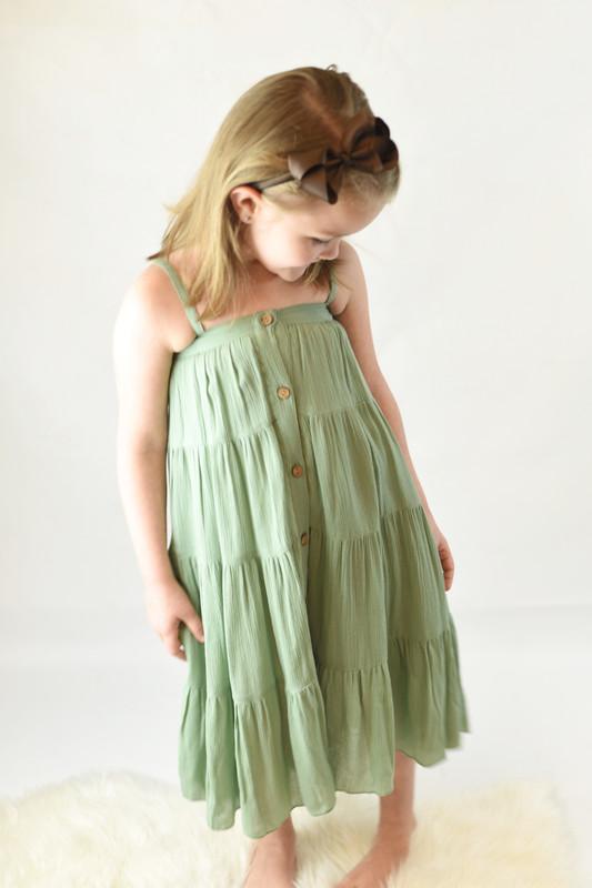 Sage Maxi Dress Dress Yo Baby Wholesale