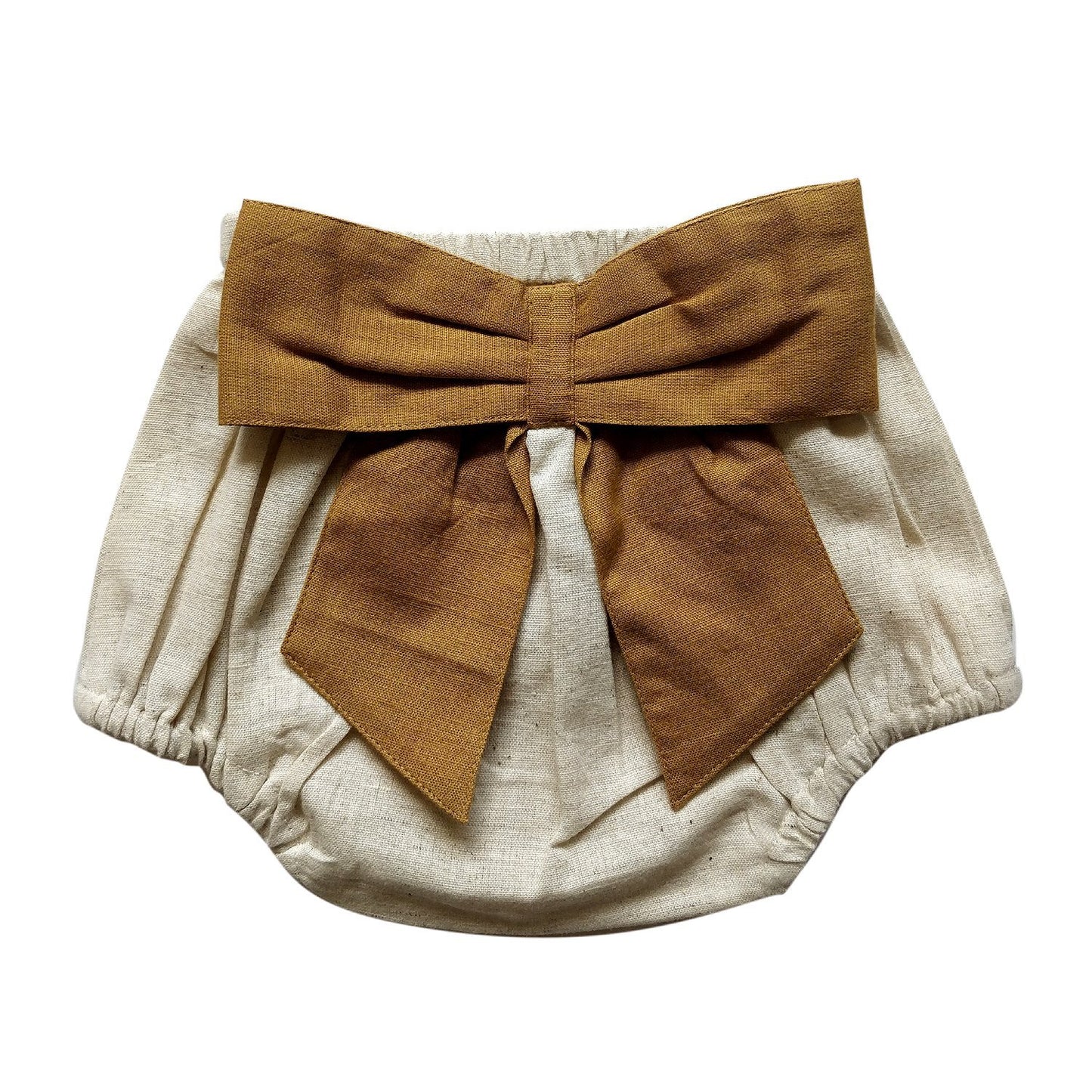 Set of 3 - Ivory Diaper Covers with Contrast Bows in Sage, Ochre & Burgundy. diaper covers Yo Baby Wholesale