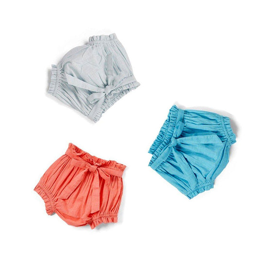 Set of 3 - Short - Style Diaper Covers with Belt diaper covers Yo Baby Wholesale