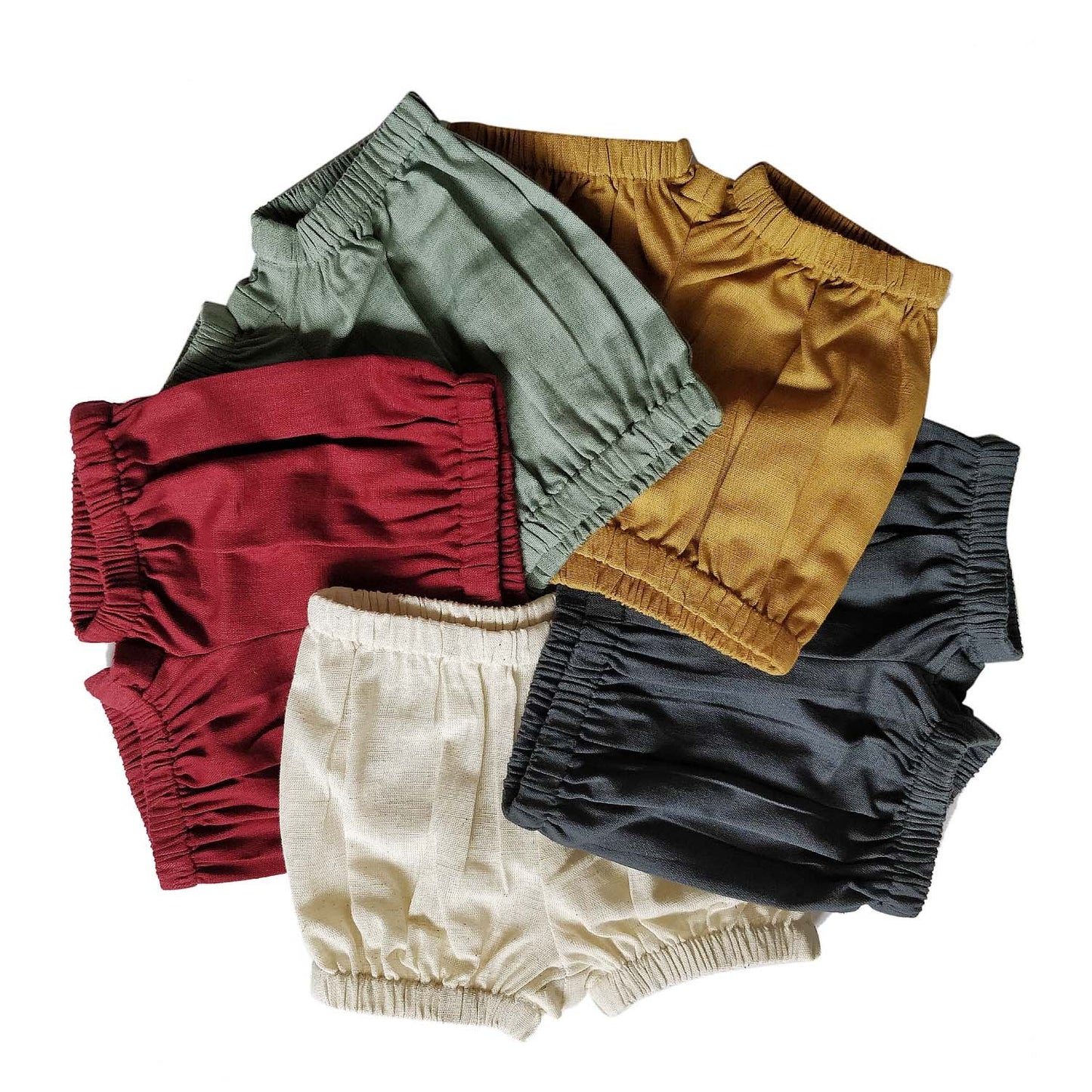 Set of 5 - Boys Shorts-Style Diaper Covers diaper covers Yo Baby Wholesale