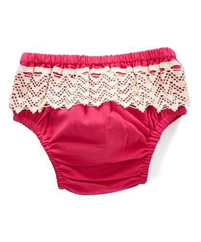 Set of 5 - Diaper Cover with Lace Detail diaper covers Yo Baby Wholesale