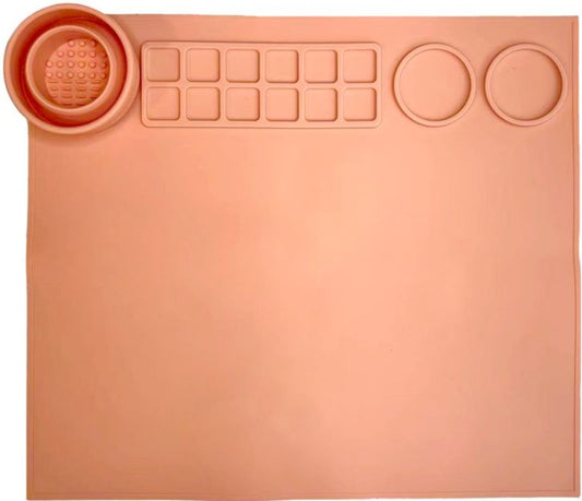 Silicone Arts & Crafts Mat with Collapsible Cup Feeding Set Yo Baby Wholesale