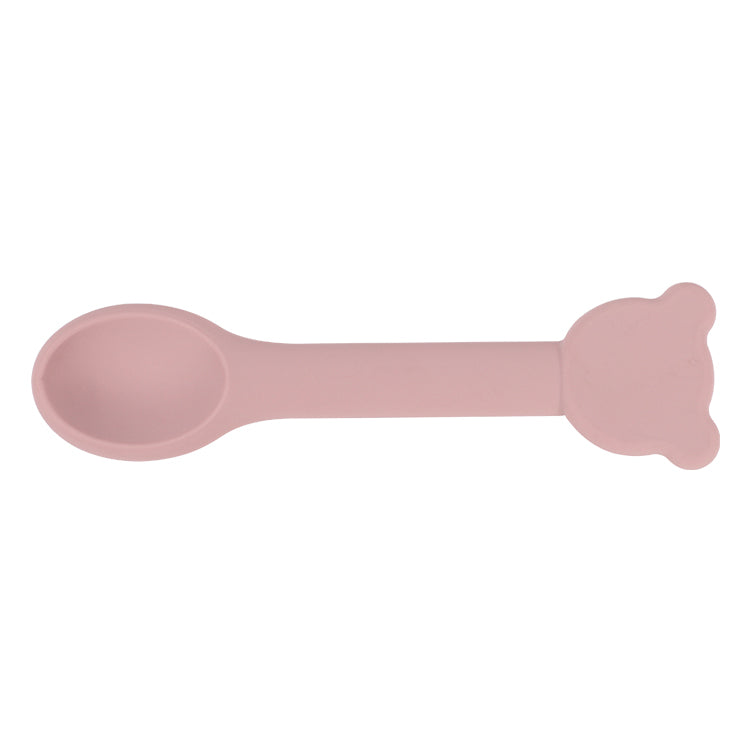 Silicone Bowl & Teddy Bear Spoon Set Feeding Set Yo Baby Wholesale