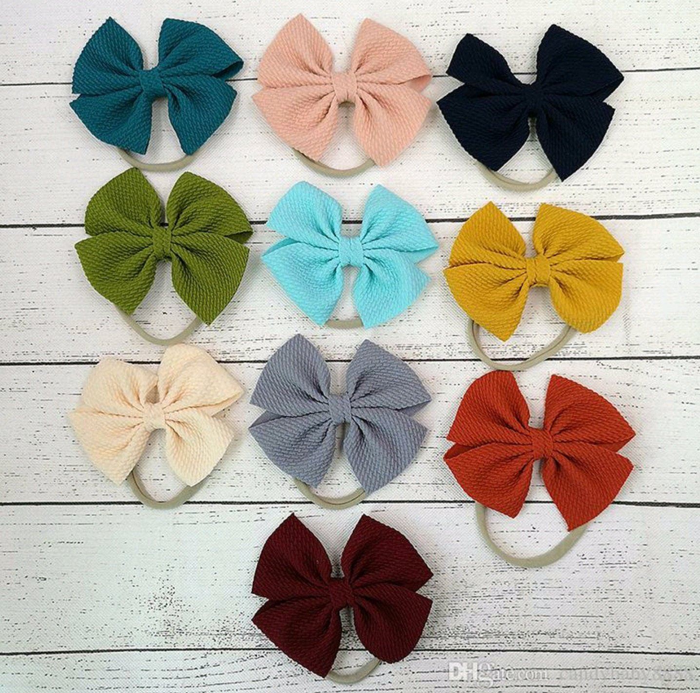 Soft Waffle Knit Bow Headband Yo Baby India