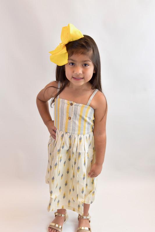 Stripe & Abstract Strap-Dress Dress Yo Baby Wholesale