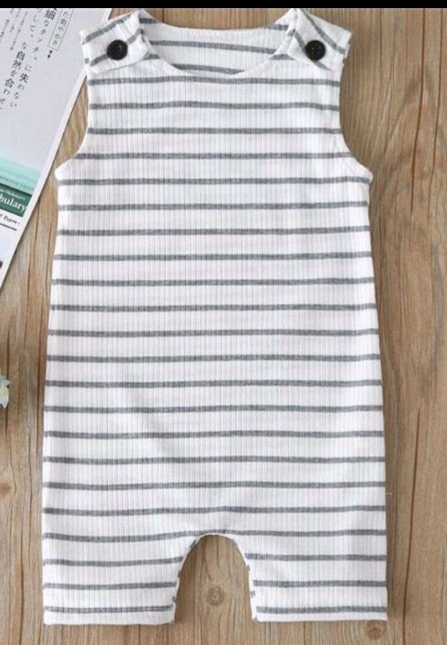 Striped Infant Romper - Unisex romper Yo Baby India