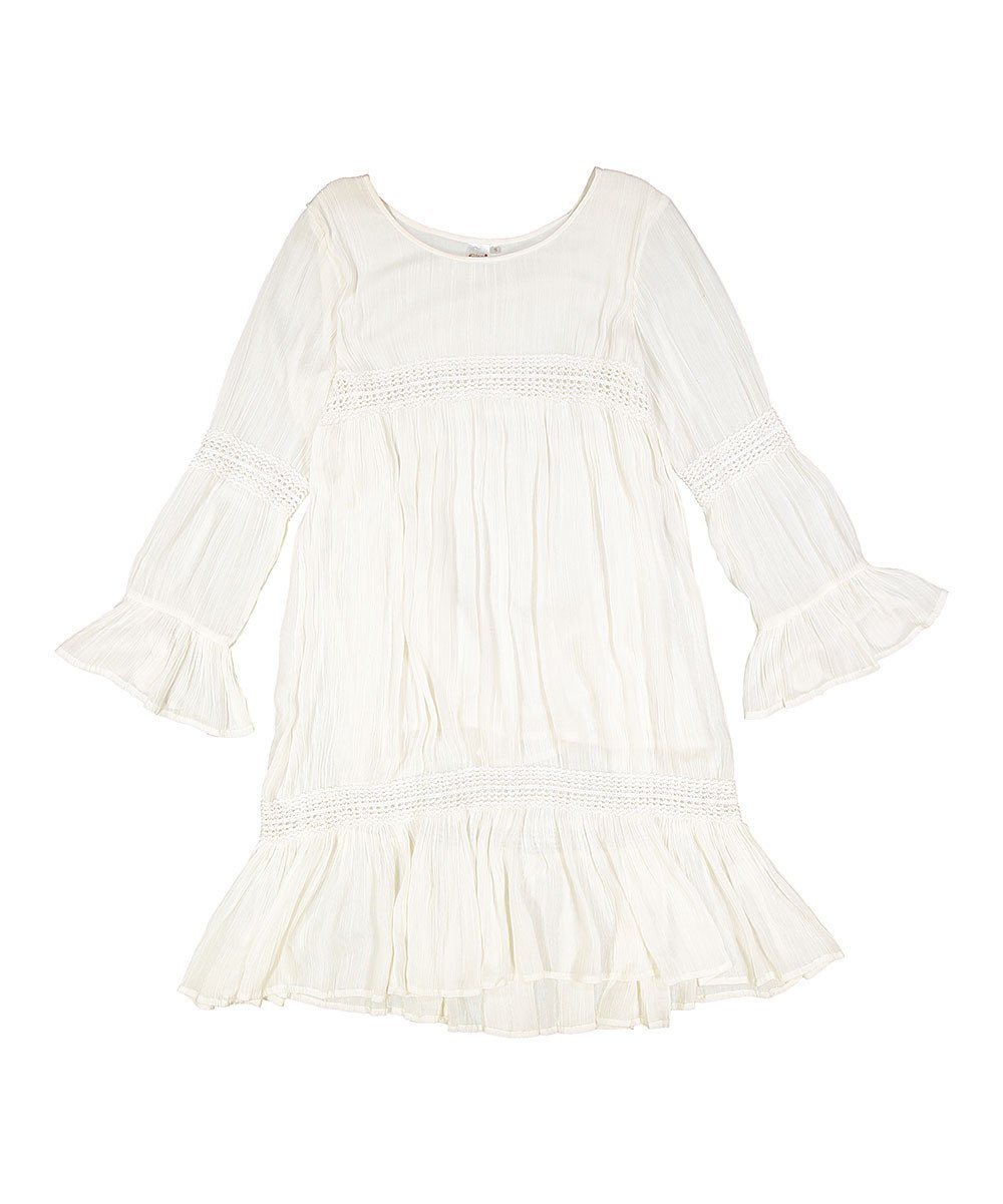 White Lace Dress Shirt-Dress Yo Baby Wholesale