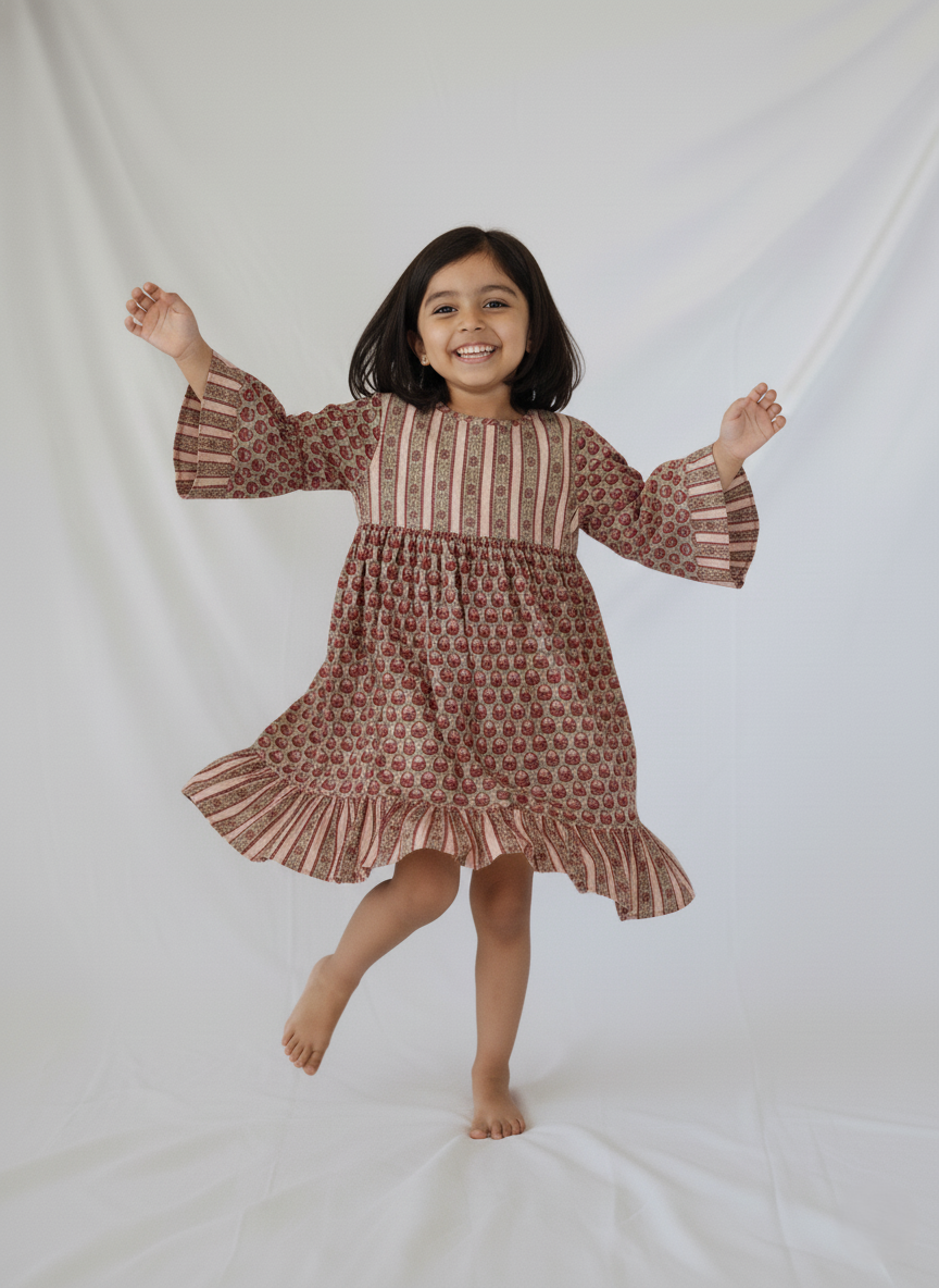 Bella Bee Dress : SAGE : Infant : Toddler : Tween