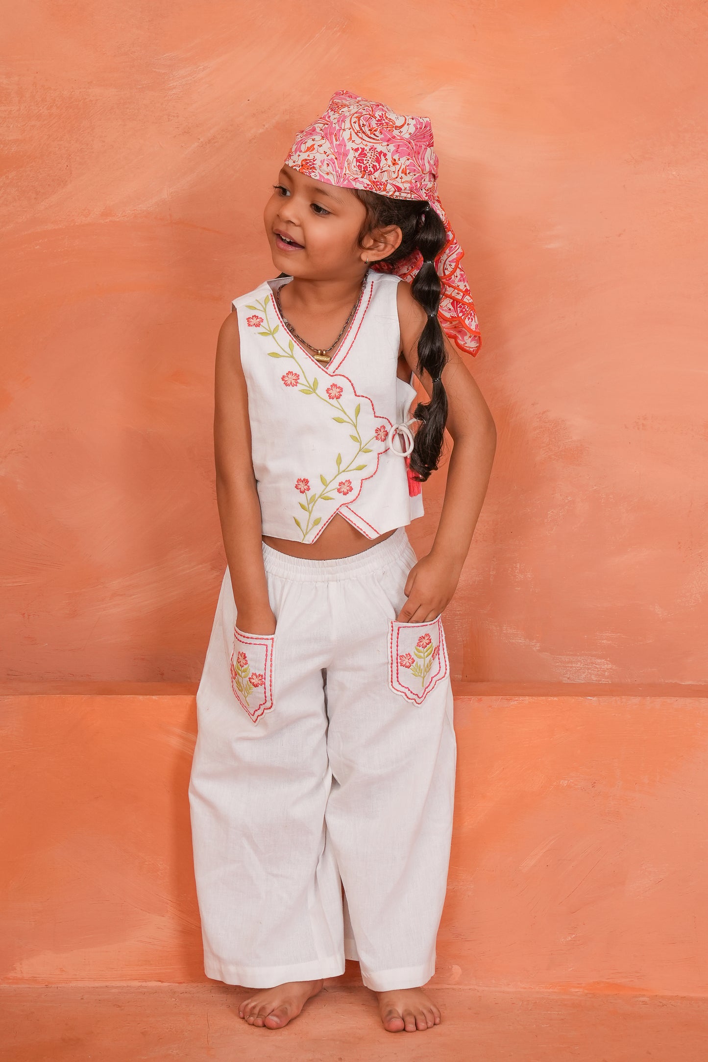 Jaipur Pant and Vest Set — Cotton Kids Co-Ord | Infant to Tween 0-13 Years