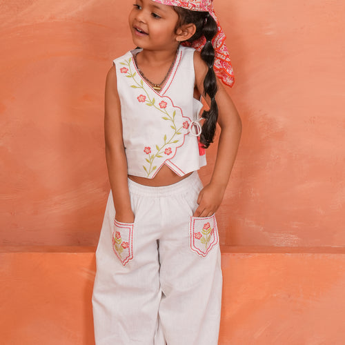 Jaipur Pant and Vest Set — Cotton Kids Co-Ord | Infant to Tween 0-13 Years