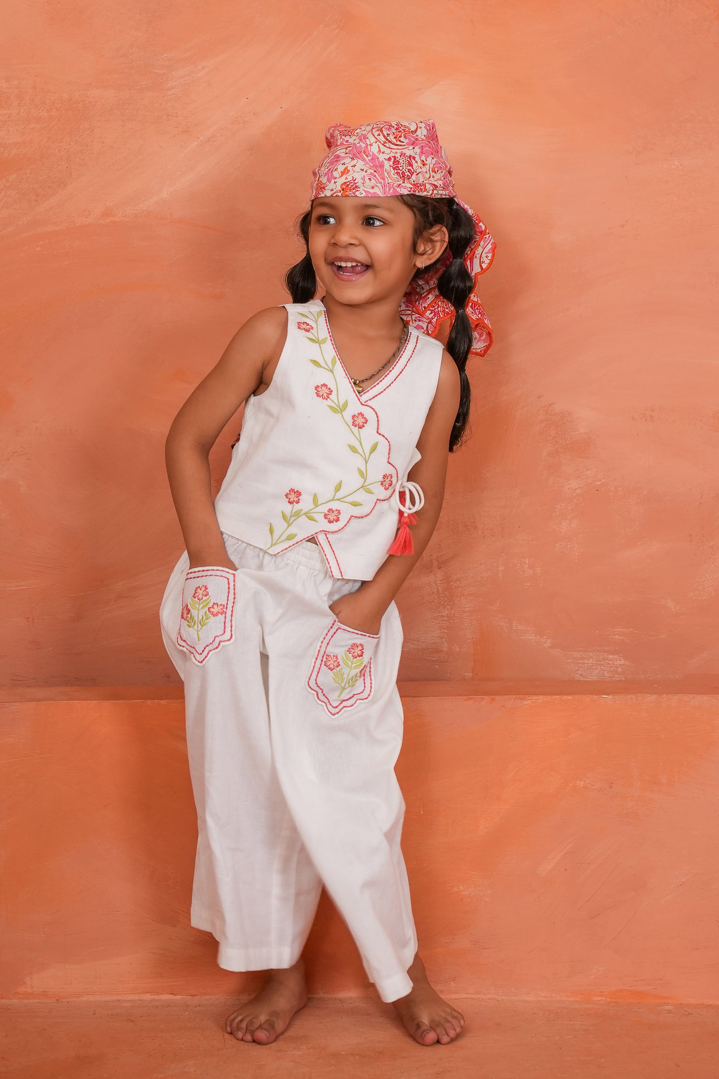 Jaipur Pant and Vest Set — Cotton Kids Co-Ord | Infant to Tween 0-13 Years