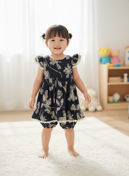 Shama Dress : BLACK : Infant : Toddler : Tween