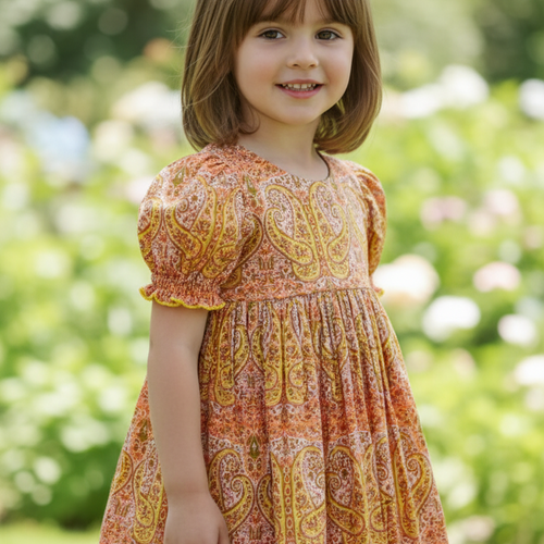 Leah Dress : YELLOW : Infant : Toddler : Tween