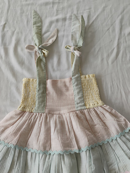 Sydney Layered Swing Dress : MULTI COLOURED : Infant : Toddler : Tween