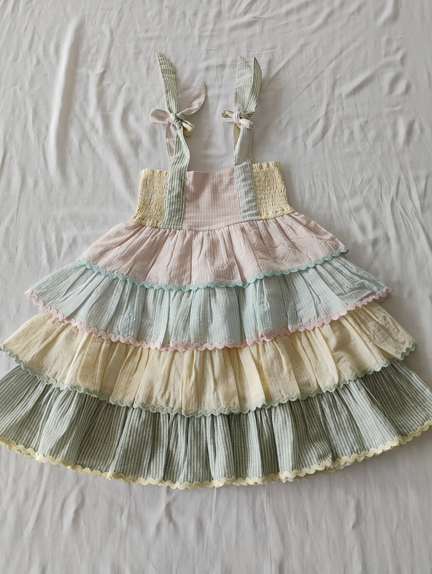 Sydney Layered Swing Dress : MULTI COLOURED : Infant : Toddler : Tween