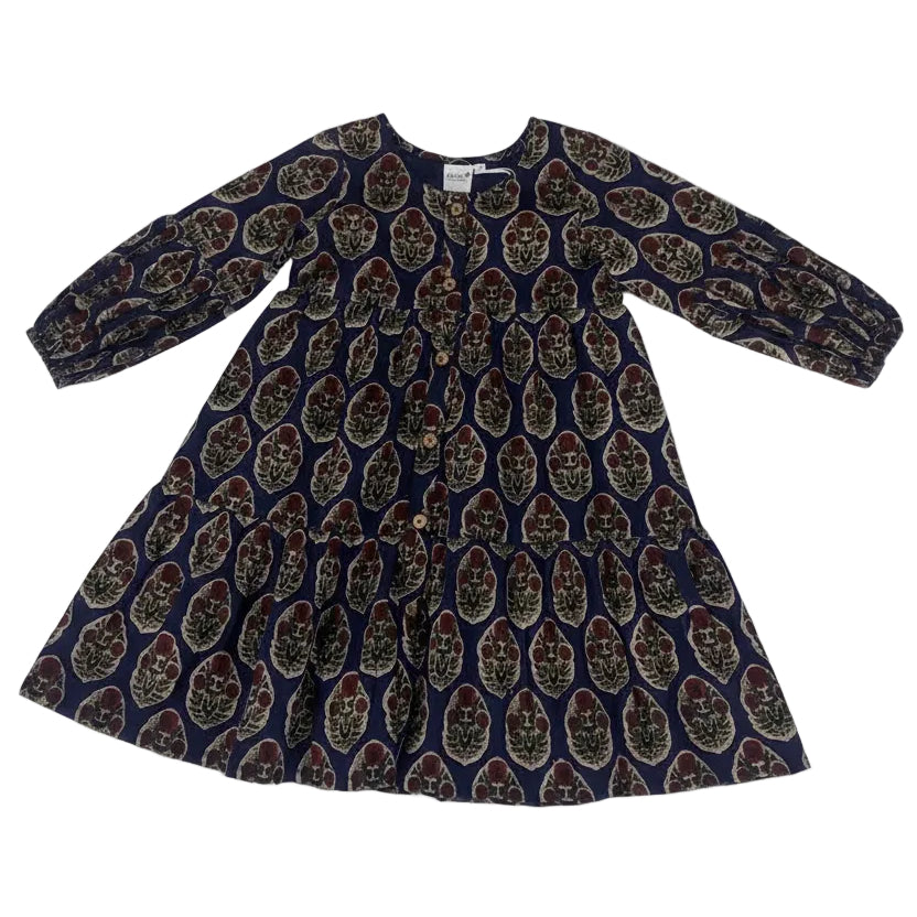 Jaipur Bloom Tiered Shirt-Dress
