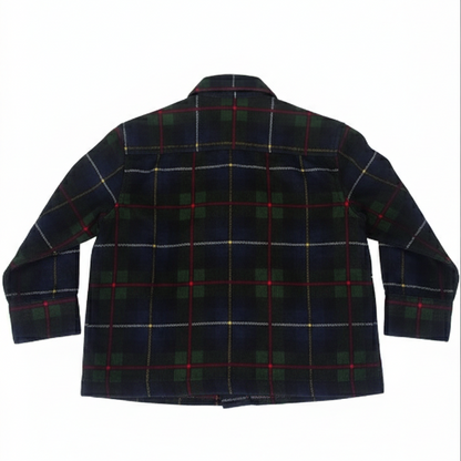 Rowan Plaid Corduroy Boys Shirt -Green