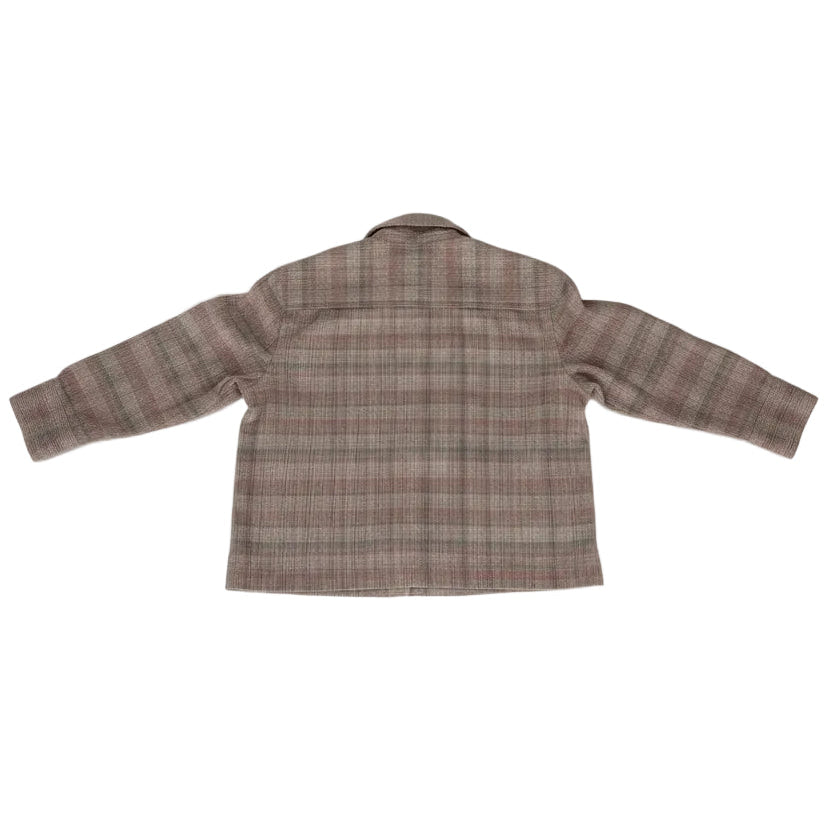 Rowan Plaid Corduroy Boys Shirt - Grey